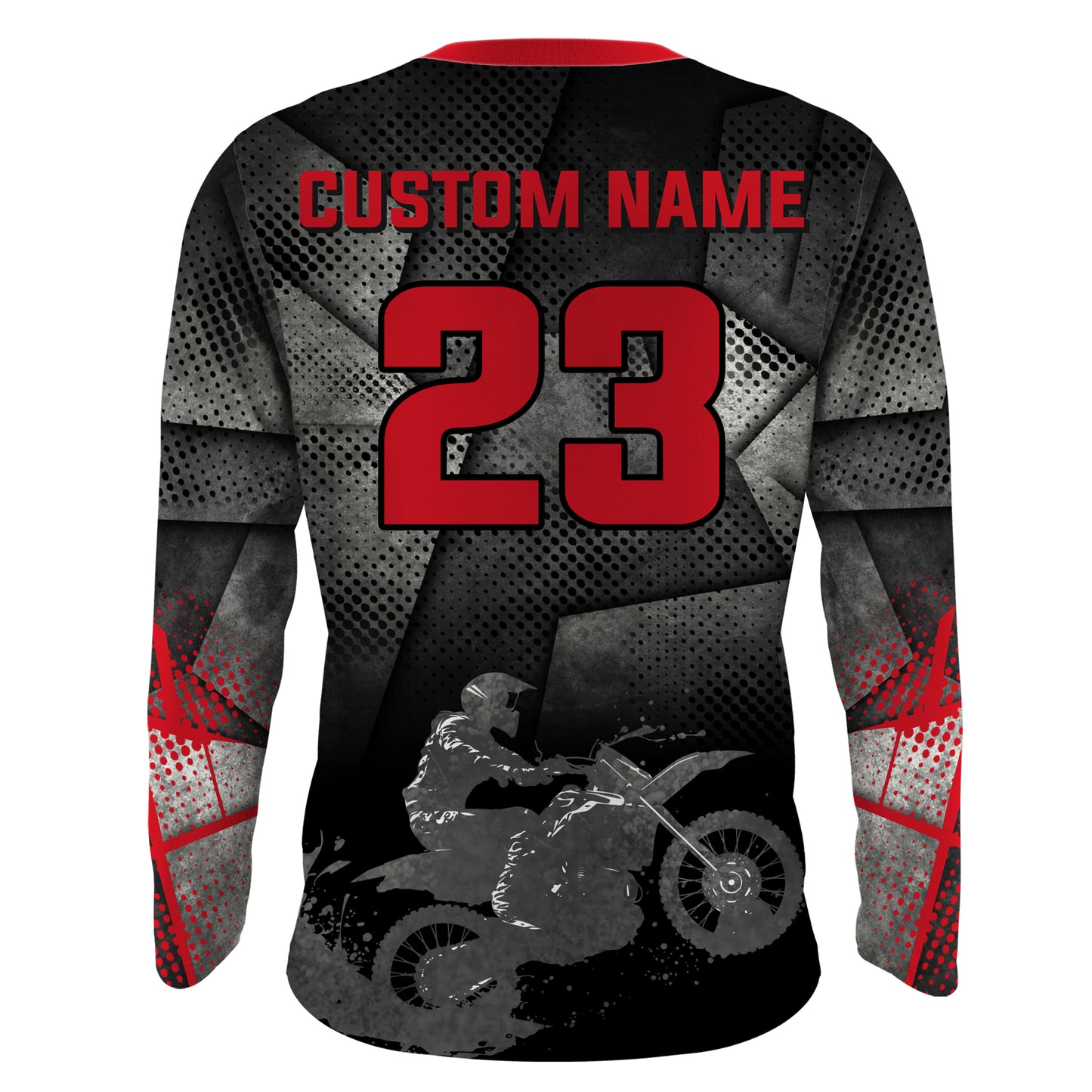 Custom Motocross Racing Jersey UPF30+ Adult&Kid Dirt Bike Extreme Off-Road MX Racing Shirt XM79