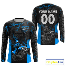 Load image into Gallery viewer, Custom Blue Lion ATV Motocross Jersey Racing Shirts Off-Road Jersey Kid Men Women UPF30+ DNT24