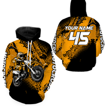 Load image into Gallery viewer, Personalized Motocross Hoodie Jersey Dirt Bike Off Road Hoodie Shirt for KId Men Women HOT02
