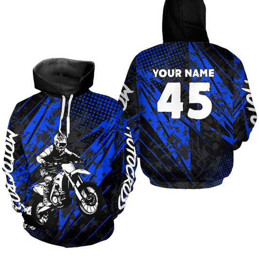 Custom Youth Motocross Hoodie Racing Hooded Jersey Dirt Bike Hoodie Sweatshirts for Kid Men Women HOT12