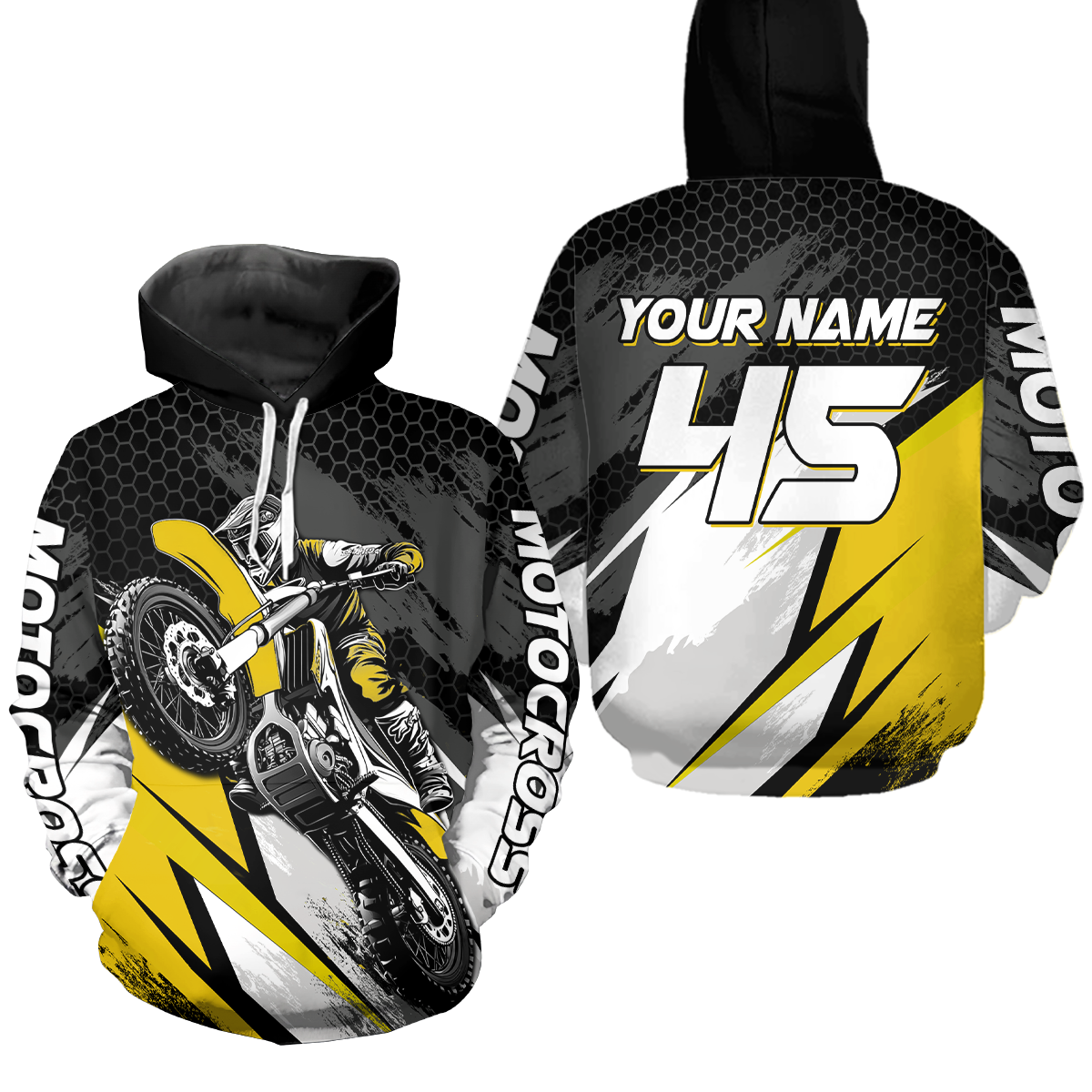 Custom Dirt Bike Hoodie Motocross Hoodie Sweatshirts for Kid Men Women Motorcycle Hoodie HOT15