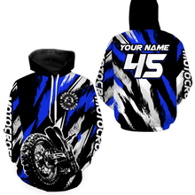 Load image into Gallery viewer, Custom Dirt Bike Motocross Hoodie Shirt for Kid Men Women Motocross Hoodie Jersey HOT03