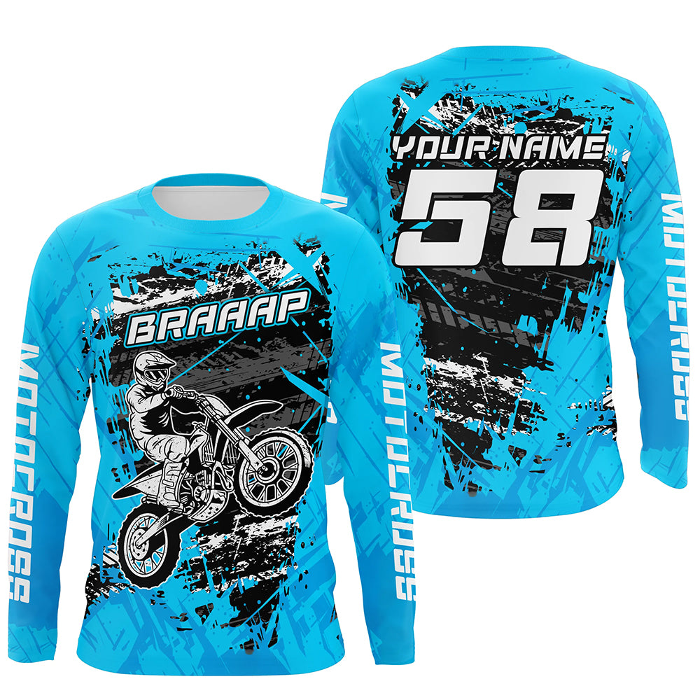 Custom Dirt Bike Jersey Motocross Shirt Mens Women Motocross Jersey| CTP21