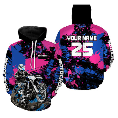 Custom Motocross Jersey Dirt Bike Clothes Upf30+ Mens Women Off-Road Jersey| CTP16
