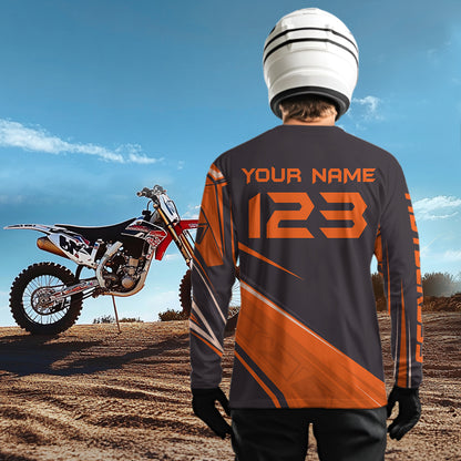 Adult & Kid Custom Extreme Motocross Jersey Dirt Bike Shirt Motorcycle Jersey Team Shirt MX Jersey| CTP107