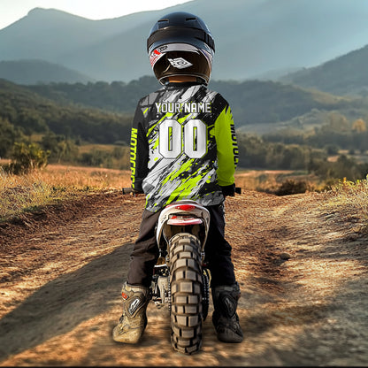 Dinosaur Motocross Racing Jersey Custom Dirt Bike Shirt for Kid Adult Motorcycle Jersey XM391