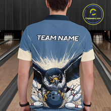 Load image into Gallery viewer, Custom Funny Falcon Bowling Jersey for Men Unisex Bowling Shirts for Team Polo &amp; 1/4 Zip HNT244