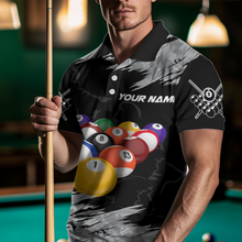 Load image into Gallery viewer, Billiard Shirt Billiard Jersey for Men Billiard Gifts for Men Team 8 Ball Polo &amp; 1/4 Zip NNT13