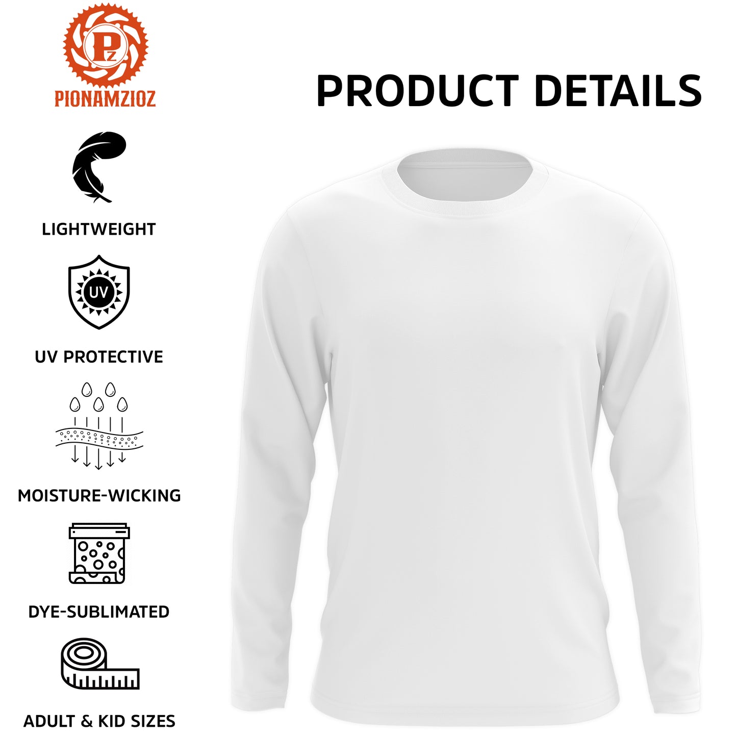 Motocross Jersey Black White UPF30+ Dirt Bike Shirt Men Kid MX Racing Motorcycle Jersey XM172