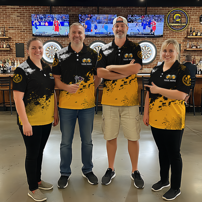 Custom Beer Darts Shirt for Men Darts Team Jerseys Dartboard Shirt Dart League NNT264