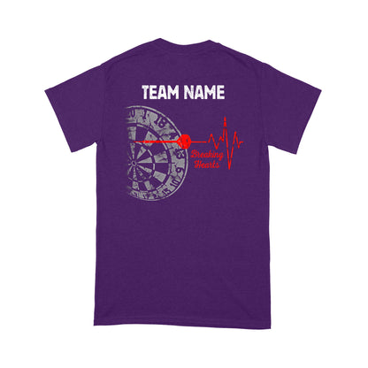 Breaking Hearts Dart Shirts Custom Dart Team Shirts For Men-Women, Darts For Gift NYN0162