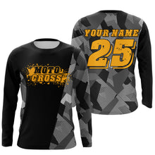 Load image into Gallery viewer, Camouflage custom motocross jersey UPF30+ kids men women dirt bike MX racing motorcycle off-road NMS1024