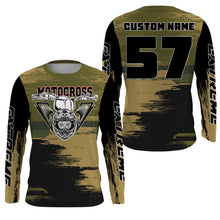 Load image into Gallery viewer, Extreme Motocross jersey custom UPF30+ men women kid dirt bike handle bar motorcycle riding shirt NMS993