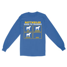 Load image into Gallery viewer, Rottweiler Standard Long Sleeve | Funny Guide to Training dog - FSD2405D08