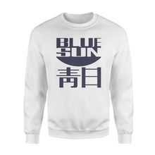 Load image into Gallery viewer, Blue sun - Standard Crew Neck Sweatshirt