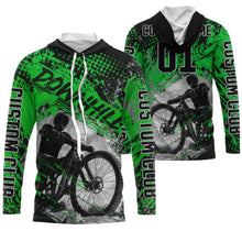 Load image into Gallery viewer, Kids MTB jersey UPF30+ downhill mountain bike shirt cycling jersey mens bicycle clothes boys girls| SLC251