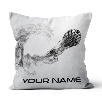 Smoke Golf Ball Custom Golf Throw Pillow Personalized Cool Golf Gifts LDT1124