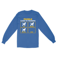 Load image into Gallery viewer, Poodle Standard Long Sleeve | Funny Guide to Training dog - FSD2403D08