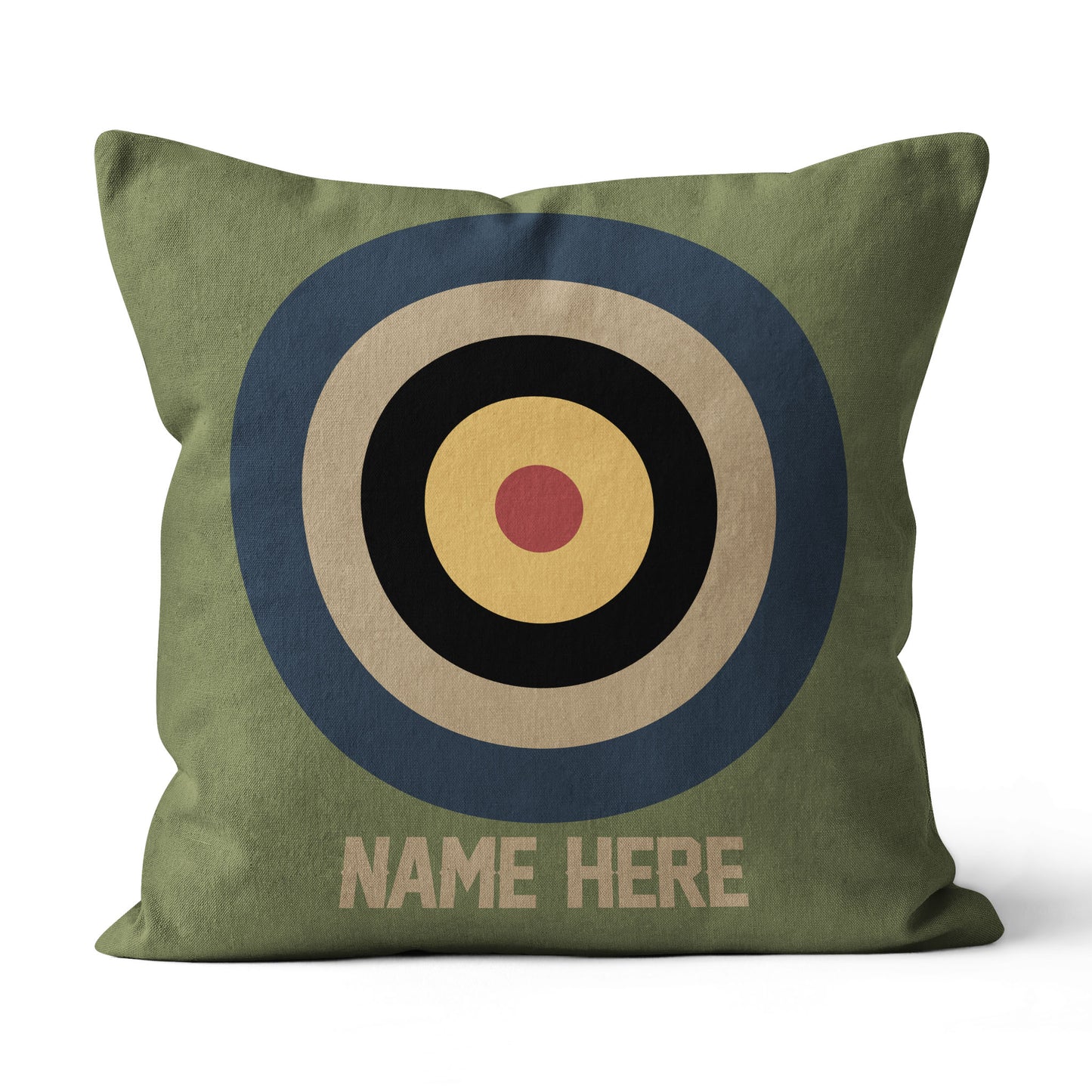 Personalized Archery Target Green Version Pillows, Best Archery Pillows TDM0867