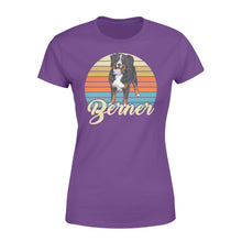 Load image into Gallery viewer, Custom name Berner dog personalized gift Women's T-shirt
