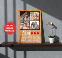 Load image into Gallery viewer, Personalized Mom Canvas| Mom You Hold Us Together| Mother's Day Gift, Gift for Mom, Gift for Mother, Mom Birthday JC223