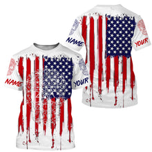Load image into Gallery viewer, USA MTB jersey kids adult UPF30+ skull mountain bike shirt American cycling gear downhill clothes| SLC254