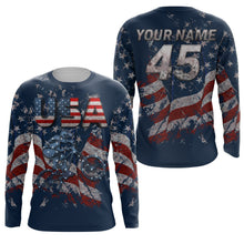 Load image into Gallery viewer, Custom American BMX jersey Adult kid bike shirts UPF30+ USA bicycle motocross gear Cycling clothes| SLC69