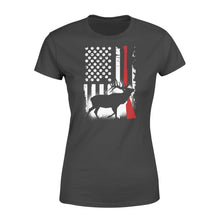 Load image into Gallery viewer, Elk hunting US gun flag