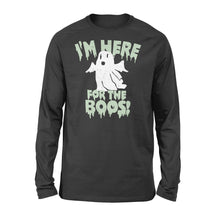 Load image into Gallery viewer, I'm here for the boos - Standard Long Sleeve