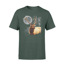 Load image into Gallery viewer, Elk under the full moon shirts
