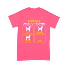 Load image into Gallery viewer, Poodle Standard T-shirt | Funny Guide to Training dog - FSD2403D08