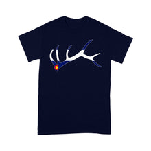 Load image into Gallery viewer, Colorado elk hunting horn standard t-shirt D03 NQS1114