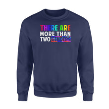 Load image into Gallery viewer, Yes, There are More than Two Genders - Standard Crew Neck Sweatshirt