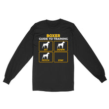 Load image into Gallery viewer, Boxer Standard Long Sleeve | Funny Guide to Training dog - FSD2408D08