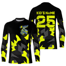 Load image into Gallery viewer, Personalized camouflage motocross jersey UPF30+ men women kid dirt bike racing off-road motorcycle NMS973