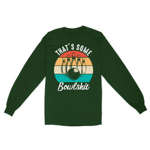 Load image into Gallery viewer, personalized bowling shirt for bowling – custom name design side view