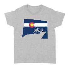Load image into Gallery viewer, Colorado Elk Hunting, Colorado Elk Hunter, Elk Hunt, Elk Hunting Gift Essential Standard Women's T-shirt - NQSD234