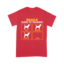 Load image into Gallery viewer, Beagle Standard T-shirt | Funny Guide to Training dog - FSD2404D08
