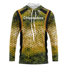 Load image into Gallery viewer, Chipteeamz Fishing Scales Camo UV Protection Shirt for Men, Women and Kid, Fishing gift TMTS068
