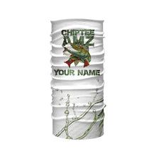 Load image into Gallery viewer, Musky Muskellunge fishing custom name with funny Muskie ChipteeAmz's art sun protection fishing shirts AT042