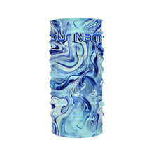 Load image into Gallery viewer, Custom Saltwater Long sleeve Fishing Shirts UV Protection, Sea wave camo Fishing Shirts - IPHW1560