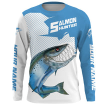 Load image into Gallery viewer, Angry Chinook King Salmon Custom Long sleeve Fishing Shirts, Salmon hunter Fishing jerseys IPHW3319