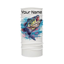 Load image into Gallery viewer, Personalized Bass Tournament Fishing Shirts, Bass Long Sleeve Fishing Jerseys IPHW4772