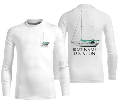 Personalized Fishing boat name shirts, boat fishing long sleeves Fishing Shirts IPHW3620