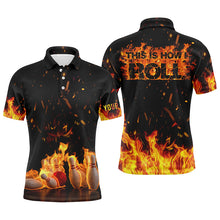 Load image into Gallery viewer, Custom bowling shirt for men – personalized team jersey front view