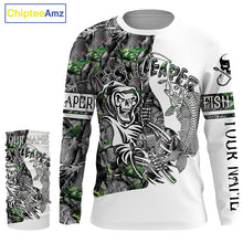 Load image into Gallery viewer, Fish reaper fishing camouflage UV long sleeve shirts Custom fishing apparel NQS2519