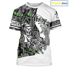 Load image into Gallery viewer, Fish reaper fishing camouflage UV long sleeve shirts Custom fishing apparel NQS2519