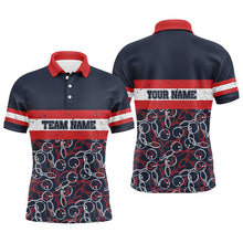 Load image into Gallery viewer, Custom bowling shirt for bowling – personalized team jersey front view