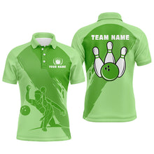 Load image into Gallery viewer, Custom bowling shirt for men – personalized team jersey front view