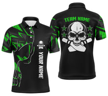 Load image into Gallery viewer, Custom bowling shirt for men – personalized team jersey front view